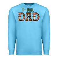 Ocean Blue sport t ball dad Premium Sweatshirt - Artiststas