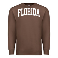 Chestnut Florida Crewneck Sweatshirt Sports College Style State Gifts Premium Sweatshirt - minhPixels