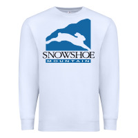 White snowshoe mountain Premium Sweatshirt - minhPixels