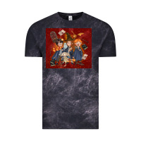 Cloud Black wizard kids with glitter Vintage Tee - TumblerDesignByShophia