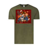 Vintage Olive wizard kids with glitter Vintage Tee - TumblerDesignByShophia
