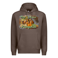 Coffee hey there pumpkin Premium Hoodie - BundleAndBundleShop