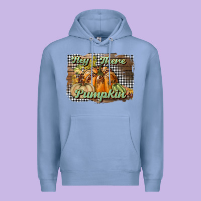 Hey There Pumpkin Premium Hoodie Designed By Bundleandbundleshop