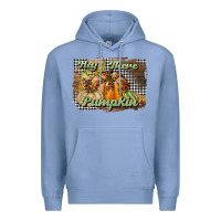 Colony Blue hey there pumpkin Premium Hoodie - BundleAndBundleShop