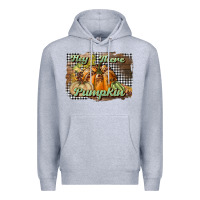 Heather Grey hey there pumpkin Premium Hoodie - BundleAndBundleShop