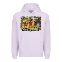 Lilac hey there pumpkin Premium Hoodie - BundleAndBundleShop