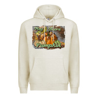 Oatmeal Heather hey there pumpkin Premium Hoodie - BundleAndBundleShop