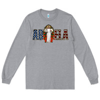 Heather Grey abuela jesus christ Long Sleeve Tee - Jasminsmagicworld