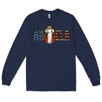 Navy abuela jesus christ Long Sleeve Tee - Jasminsmagicworld