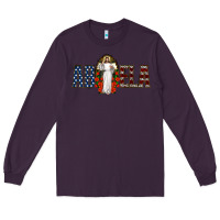 Plum abuela jesus christ Long Sleeve Tee - Jasminsmagicworld