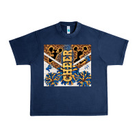 Navy Cheer Urban Heavy Tee - TumblerDesignByShophia