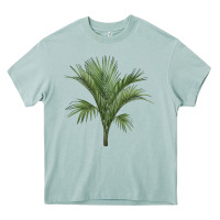 Arona Botanical Majesty Palm Illustrations Heavy Core Tee - LillyAllenDesigns