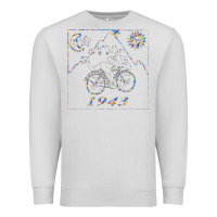 Dove Grey Bicycle Day 1943  LSD Acid Trip  Druffi gift Premium Sweatshirt - minhPixels