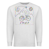 Oatmeal Heather Bicycle Day 1943  LSD Acid Trip  Druffi gift Premium Sweatshirt - minhPixels
