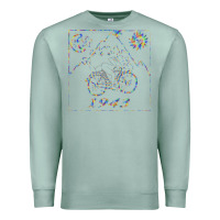 Seafoam Bicycle Day 1943  LSD Acid Trip  Druffi gift Premium Sweatshirt - minhPixels