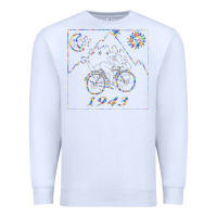 White Bicycle Day 1943  LSD Acid Trip  Druffi gift Premium Sweatshirt - minhPixels