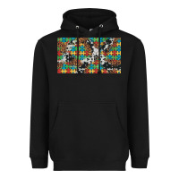 Black western autism  cup Heavyweight Hoodie - Artiststas