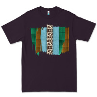 Plum Western Farm Life Cowhide Brush Strokes Premium Tee - Bettercallsaul