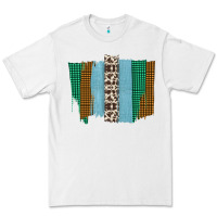 White Western Farm Life Cowhide Brush Strokes Premium Tee - Bettercallsaul