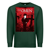 Sports Green The Omen Horror Movie Premium Sweatshirt - minhPixels