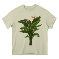 Mossy the bird of paradise Heavy Core Tee - LillyAllenDesigns