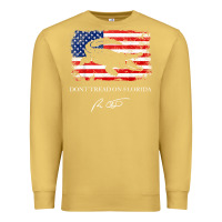 Antique Gold Don_t Tread On Florida Governor Ron DeSantis 2022 USA Flag Premium Sweatshirt - minhPixels
