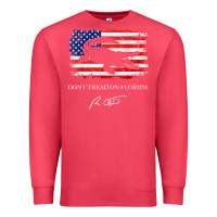 Cardinal Don_t Tread On Florida Governor Ron DeSantis 2022 USA Flag Premium Sweatshirt - minhPixels