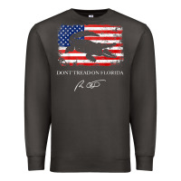 Smoke Don_t Tread On Florida Governor Ron DeSantis 2022 USA Flag Premium Sweatshirt - minhPixels