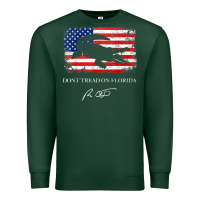 Sports Green Don_t Tread On Florida Governor Ron DeSantis 2022 USA Flag Premium Sweatshirt - minhPixels