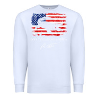 White Don_t Tread On Florida Governor Ron DeSantis 2022 USA Flag Premium Sweatshirt - minhPixels