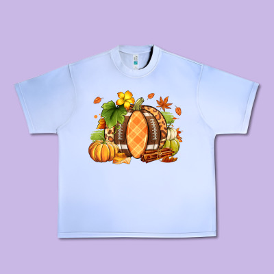 Fall American Football Urban Heavy Tee Designed By Ranaportraitstore