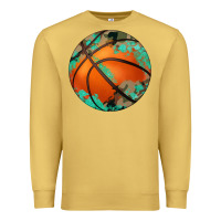 Antique Gold western basketball camouflage glitter pattern Premium Sweatshirt - Artiststas