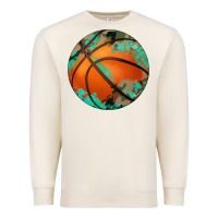 Sandshell western basketball camouflage glitter pattern Premium Sweatshirt - Artiststas