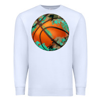 White western basketball camouflage glitter pattern Premium Sweatshirt - Artiststas