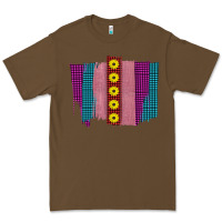 Cacao Western Farm Life Sunflower Brush Strokes Premium Tee - Bettercallsaul