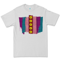 Dove Grey Western Farm Life Sunflower Brush Strokes Premium Tee - Bettercallsaul