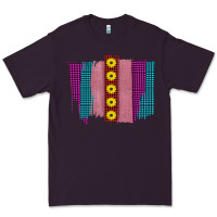 Plum Western Farm Life Sunflower Brush Strokes Premium Tee - Bettercallsaul