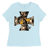 Baby Blue Bronc Rider Ladies Tee - Bettercallsaul
