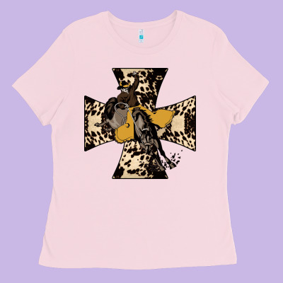 Bronc Rider Ladies Tee Designed By Bettercallsaul