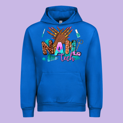 Nail Tech Urban Hoodie Designed By Adodesignshop