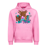Fuchsia Pink nail tech Urban Hoodie - AdoDesignShop