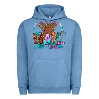 Pigment Pebble Blue nail tech Urban Hoodie - AdoDesignShop
