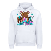 White nail tech Urban Hoodie - AdoDesignShop