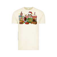 Vintage Arctic Christmas coffee cups with Beagle Vintage Tee - RanaPortraitStore