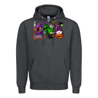 Smoke halloween cna certified nursing assistant Zipper Hoodie - LillyAllenDesigns
