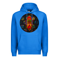 True Royal african masks round earrings 2 Premium Hoodie - BundleAndBundleShop