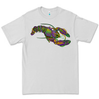 Dove Grey mardi gras lobster Premium Tee - RanaPortraitStore