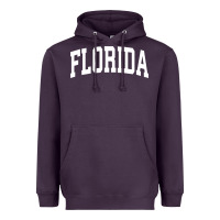 Plum Florida Crewneck Sweatshirt Sports College Style State Gifts Heavyweight Hoodie - minhPixels