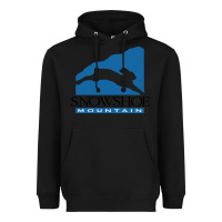 Black snowshoe mountain Heavyweight Hoodie - minhPixels