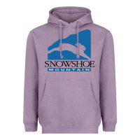 Lavender snowshoe mountain Heavyweight Hoodie - minhPixels